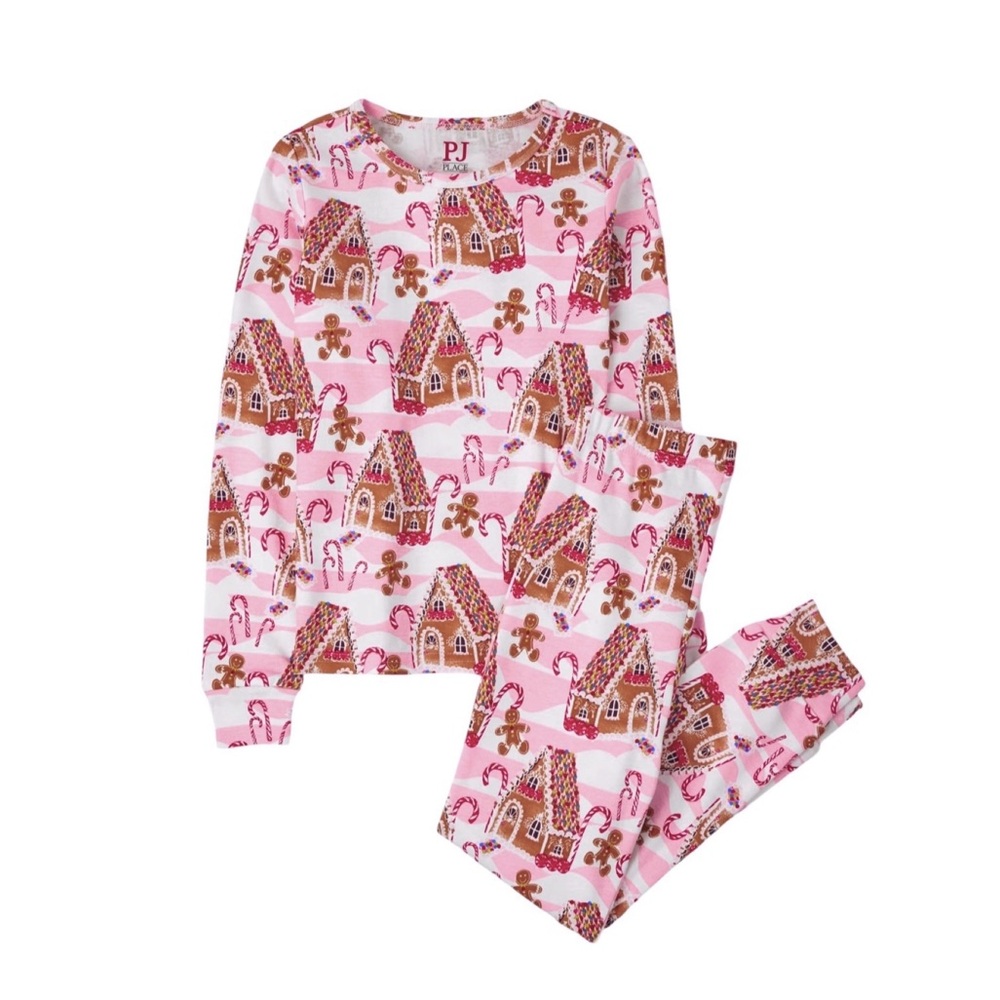 The Children’s Place girls size 6X-7 Christmas pajamas